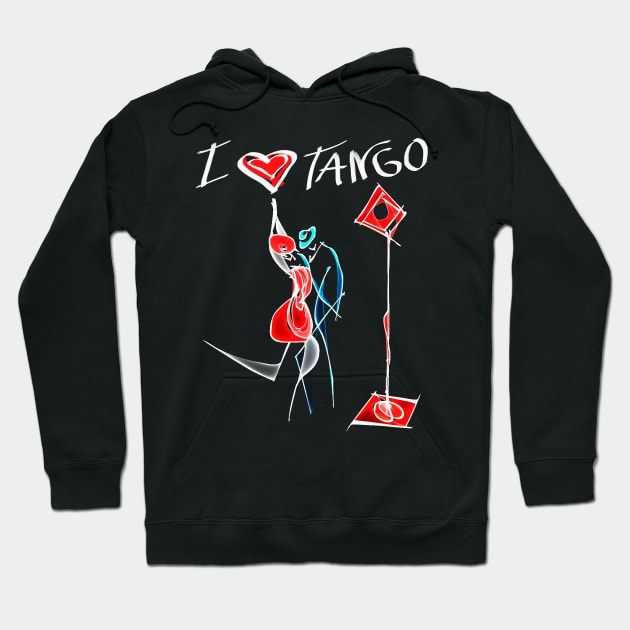 Tango and dance lover couple | Minimalist Hoodie by Ariela-Alez